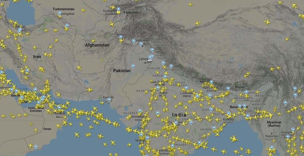 Pakistan temporarily closed its airspace for three hours during the next two days amid border tensions